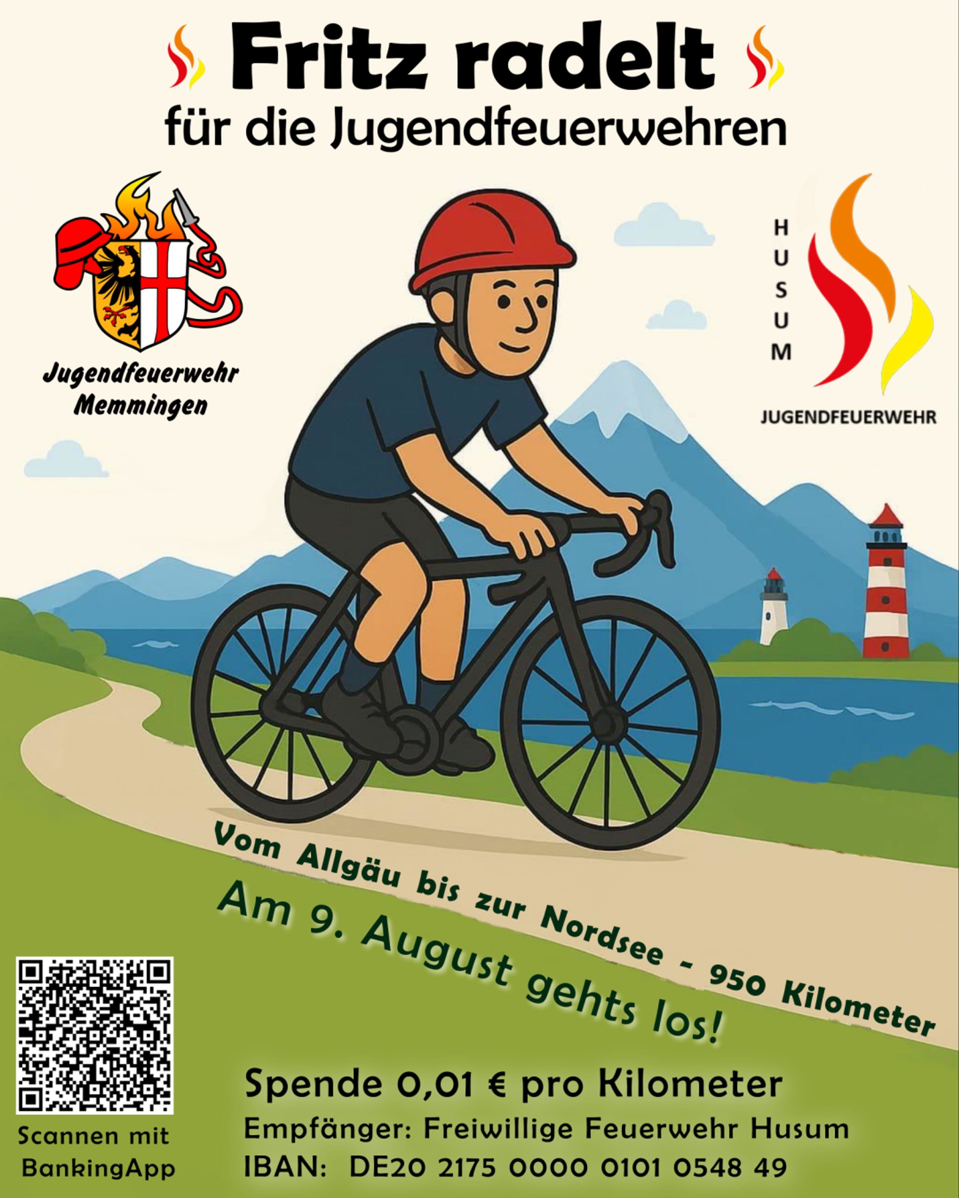 950 Kilometer für die Jugendfeuerwehr
