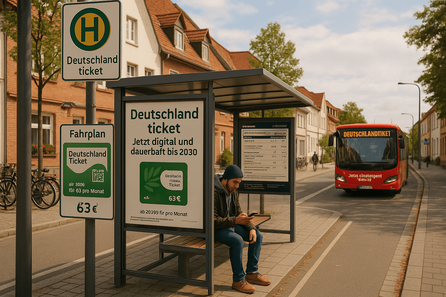 Deutschlandticket bis 2030 gesichert