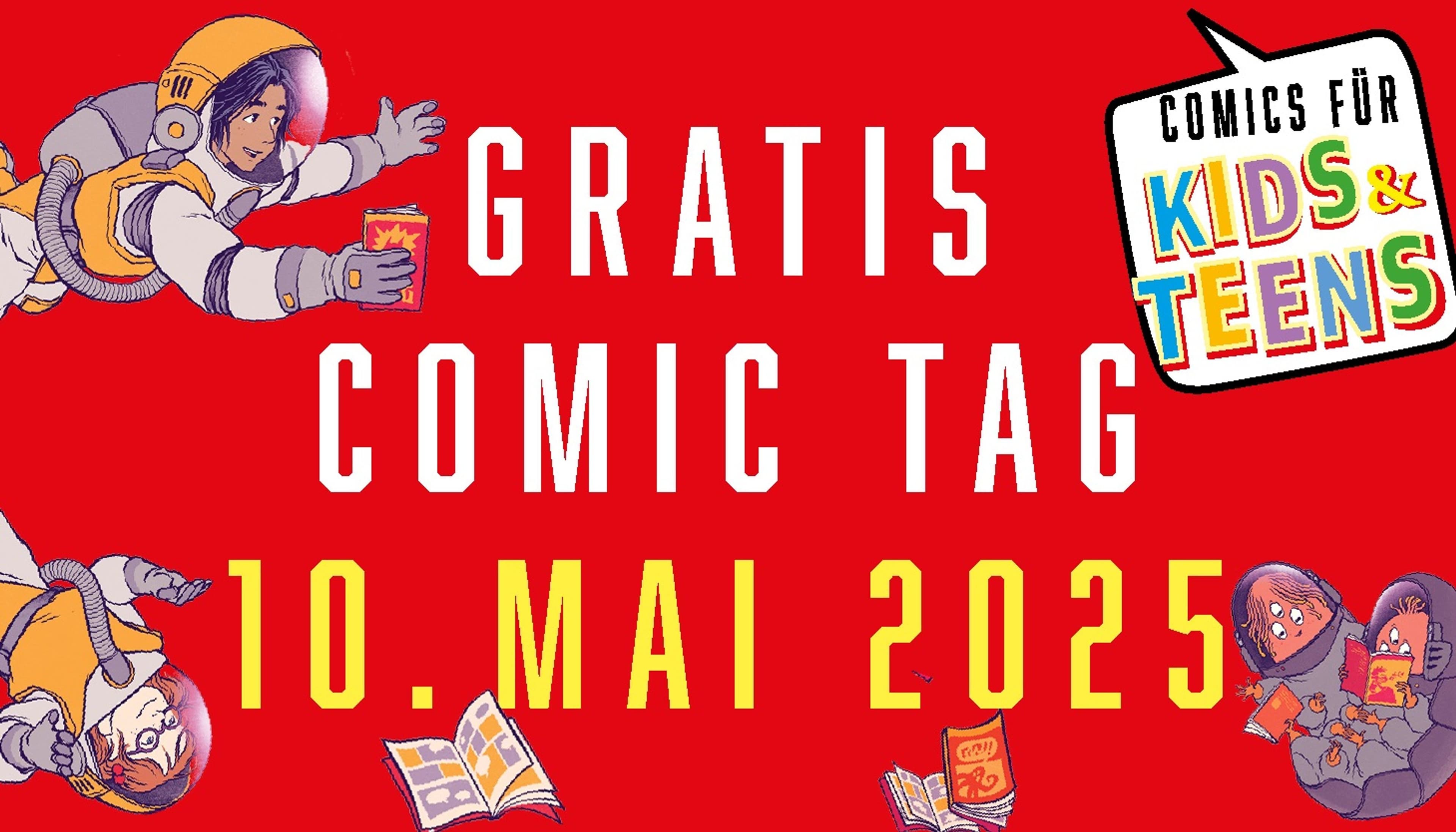 Kostenlose Comic-Leseproben am 10. Mai