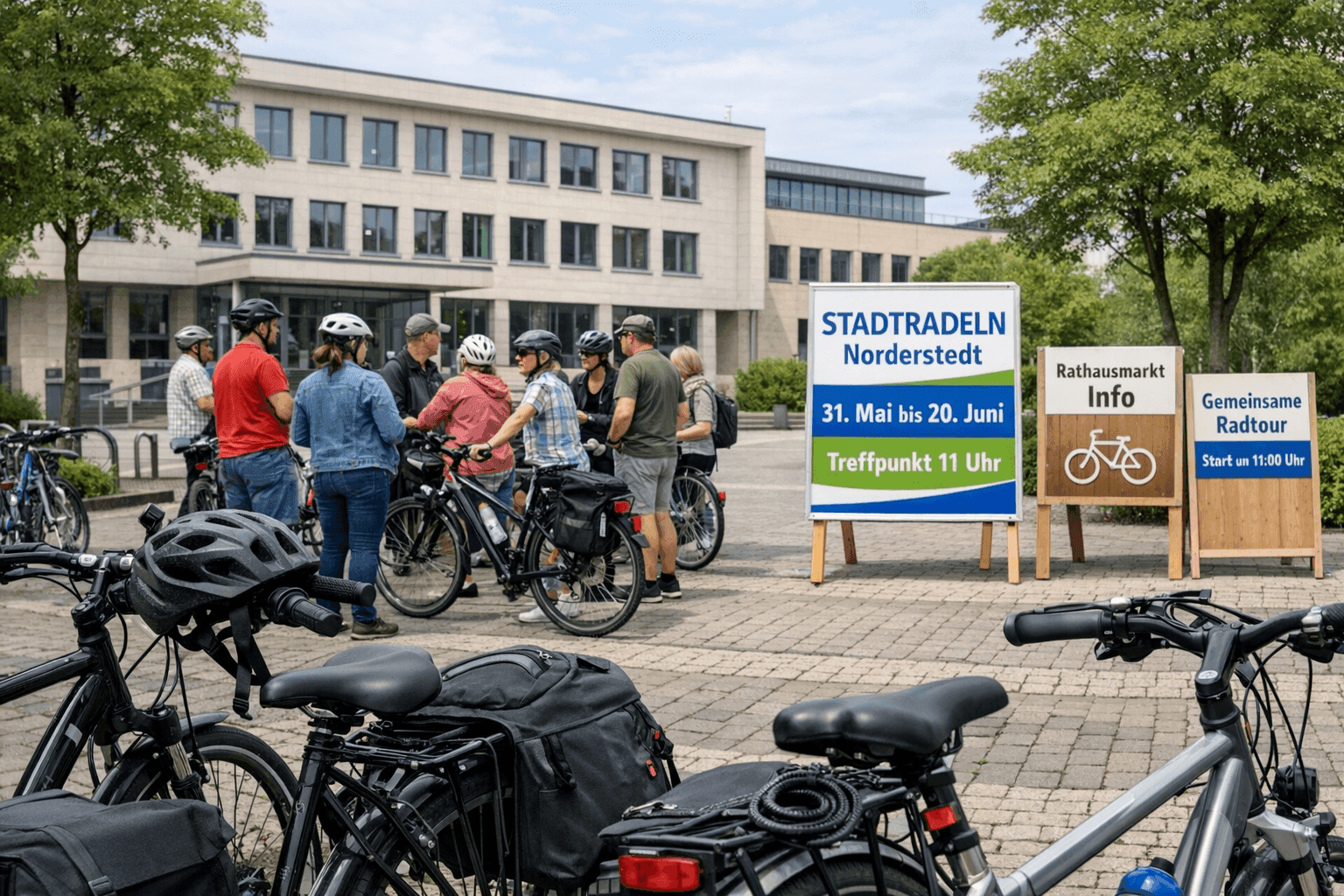 Norderstedt startet wieder ins Stadtradeln